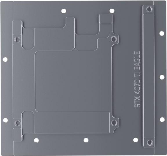 Actual product image Alphacool Ice Block Aurora Geforce RTX 4070 TI Eagle OC with Backplate