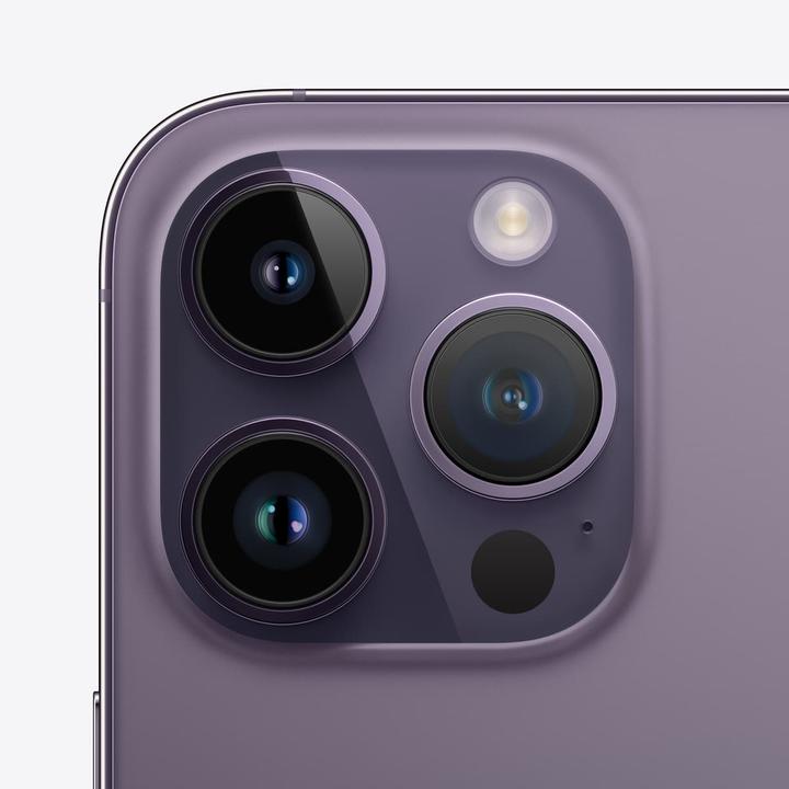 Actual product image jusit iPhone 14 Pro (128 GB, Purple, 6.10", 48 Mpx, SIM + eSIM, B / Very good)