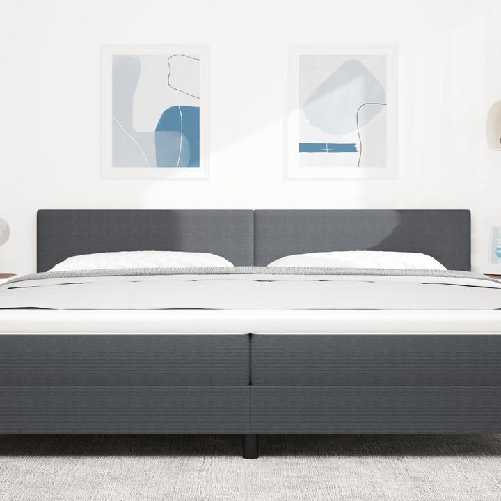 Immagine prodotto VidaXL Testiera Design semplice Grigio scuro 200 cm Tessuto in corda