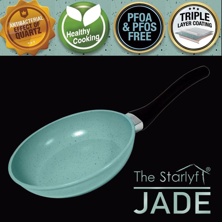 Immagine prodotto Starlyf Jade Pan Set (20 cm, Padella per friggere, Alluminio)