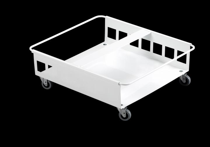 Produktbild Durable Fahrwagen DURABIN TROLLEY DUO 60, Farbe: weiá (1 l)