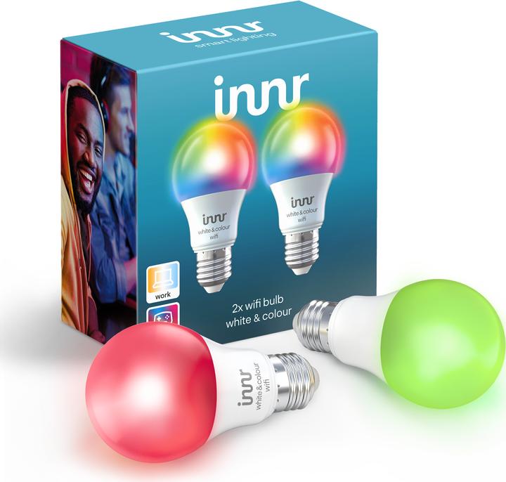 Produktbild Innr WRB 785 C-2 RGBW (E27, 9.20 W, 806 lm, 2 x, F)