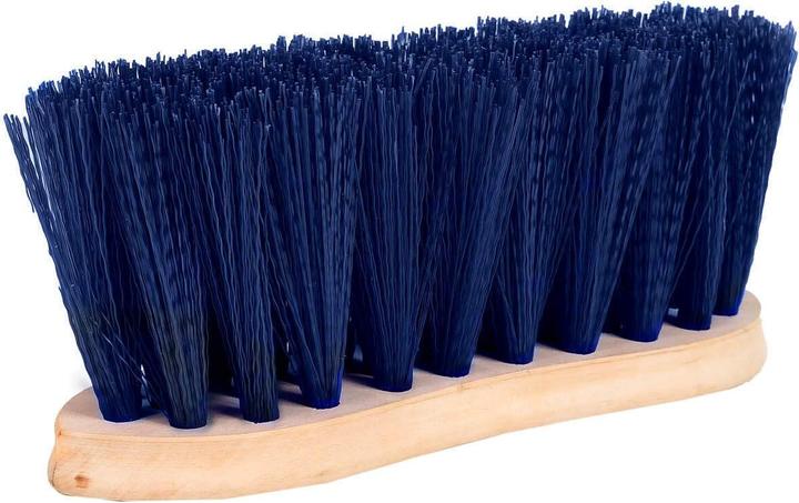Horze Harte Pferdebürste mit Holzrücken