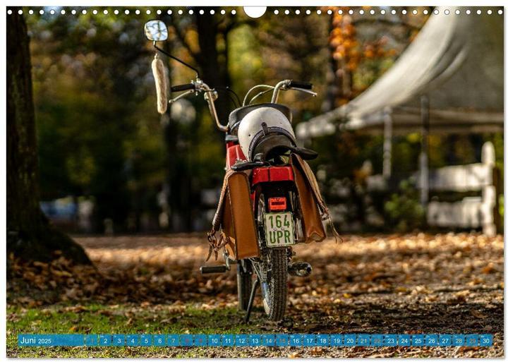 Produktbild Das Mofa meiner Jugend (Wandkalender 2025 DIN A3 quer), Monatskalender (A3, Deutsch)