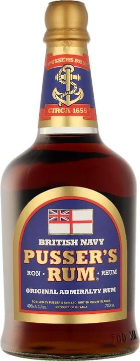 Actual product image Pusser's Rum British Navy (1 x 70 cl)
