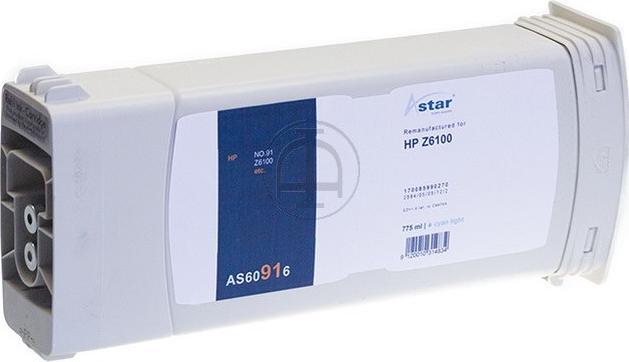 Produktbild Astar HP Vivera Ink Nr.91 light cyan 775ml inkl. Chip