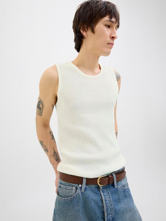 Produktbild Jack & Jones Einfarbig Gestricktes T-Shirt Gestricktes T-Shirt (M)