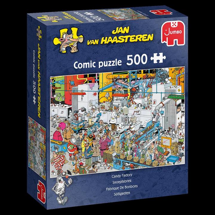 Actual product image Jumbo Jan van Haasteren candy factory (500 pieces)