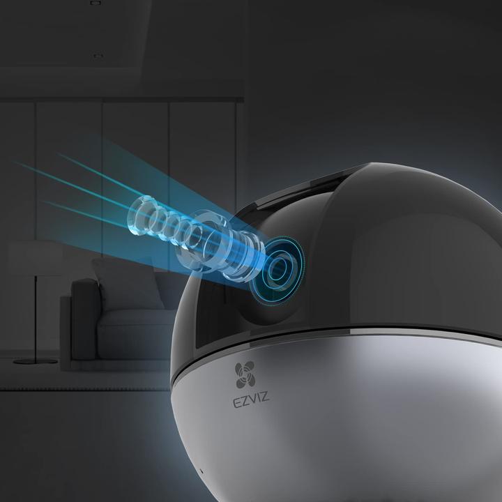 Image du produit EZVIZ C6W caméra rotative 4 MP + détection de visage (2560 x 1440 Pixels)