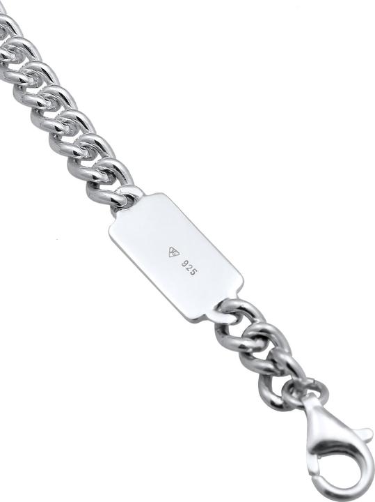 Immagine prodotto Kuzzoi Bracciale Uomo Armatura Rotonda Argento massiccio 925 (23 cm, Argento 925)