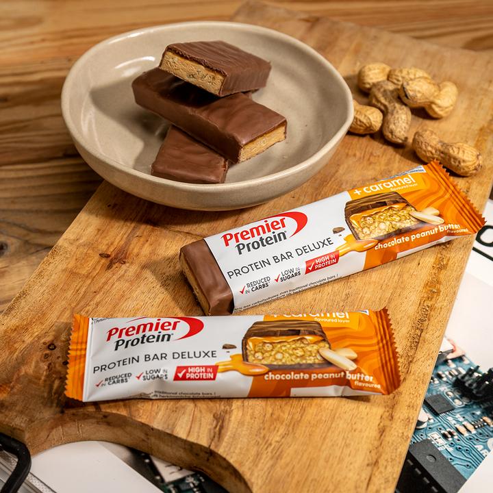 Image du produit Premier Protein Protein Bar Deluxe (Beurre d'arachide, 12 pcs, 600 g)