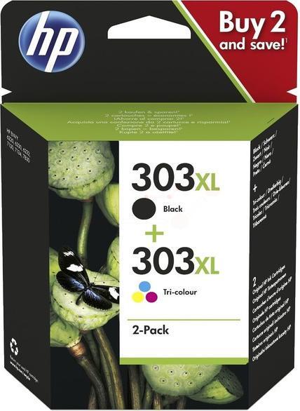Actual product image HP Combopack 303 XL (M, FC, Y, C)