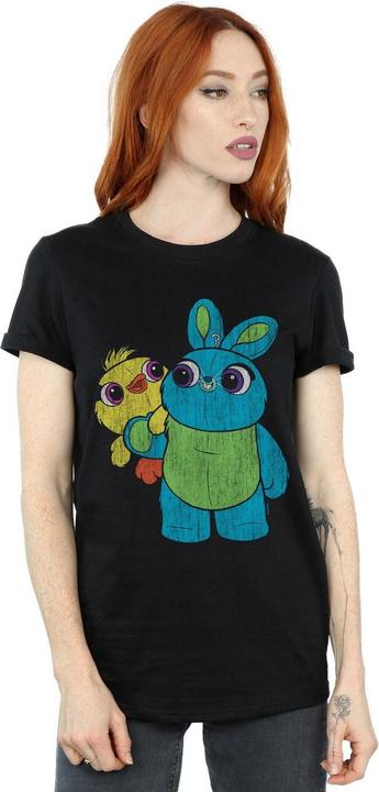 Image du produit Disney - T-shirt TOY STORY DUCKY AND BUNNY DISTRESSED POSE - Femme (S)
