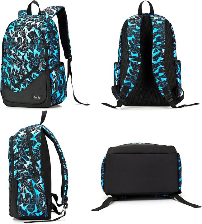 Produktbild Bunie Schulrucksack-Set Blau (35 l)