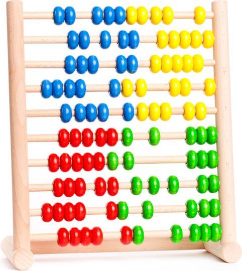 Image du produit Bajo Aide au calcul 100 abacus (Anglais, Allemand, Français, Italien)