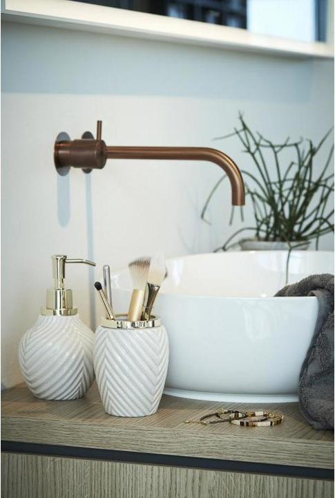 Image du produit Lene Bjerre Seifenspender Milda 250 ml, Weiss