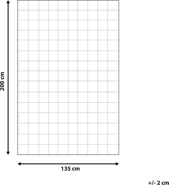 Actual product image Beliani Jannu (135 x 200 cm)