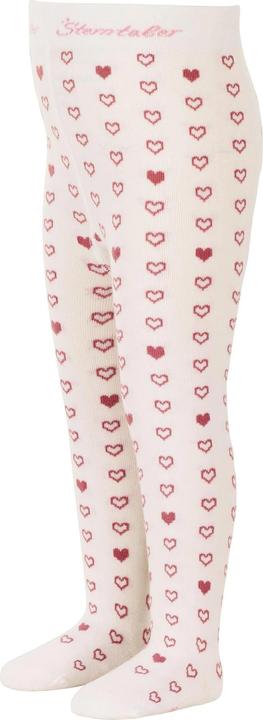 Image du produit Sterntaler Collants bébé Coeurs Ecru Gr. 74 (74)