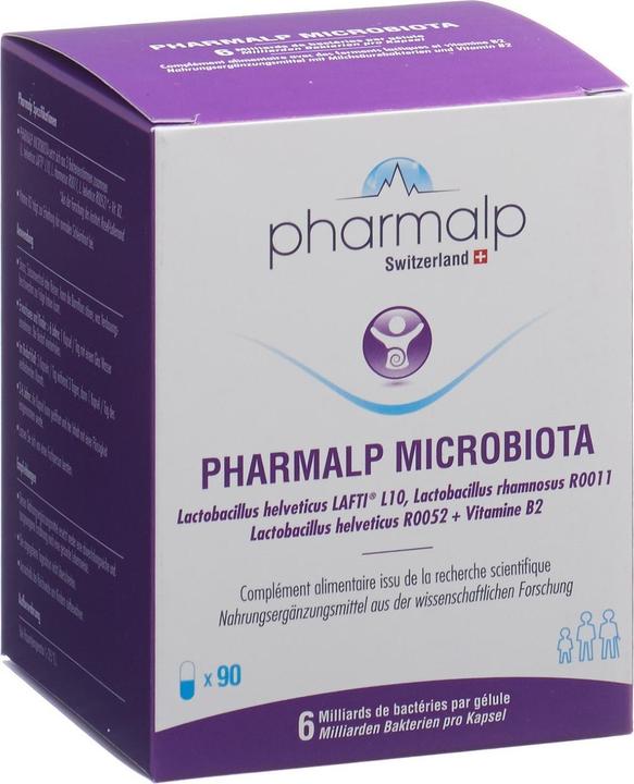 Produktbild Pharmalp Microbiota (90 Stück, Kapseln, 80 g)