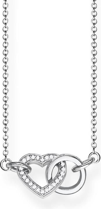 Thomas Sabo Kette Together Herz Klein (Silber, 40 - 45 cm)
