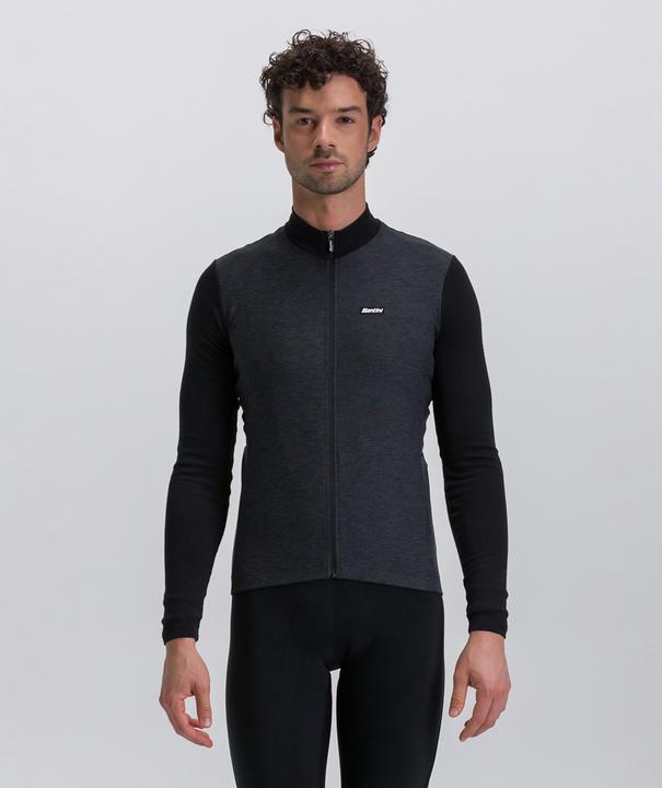Image du produit Santini Pure Block Colour Thermal Cycling Jersey (XL)