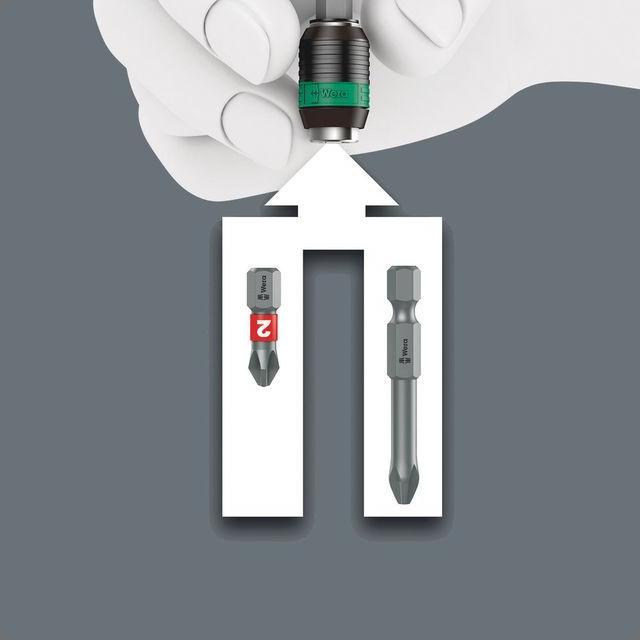 Actual product image Wera Bit-Check 30 Universal 1 (3/4", 5/16", 3/8", TORX® BO, 1/2")