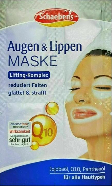 Actual product image Schaebens Eye and mouth mask, 6ml (6 ml)