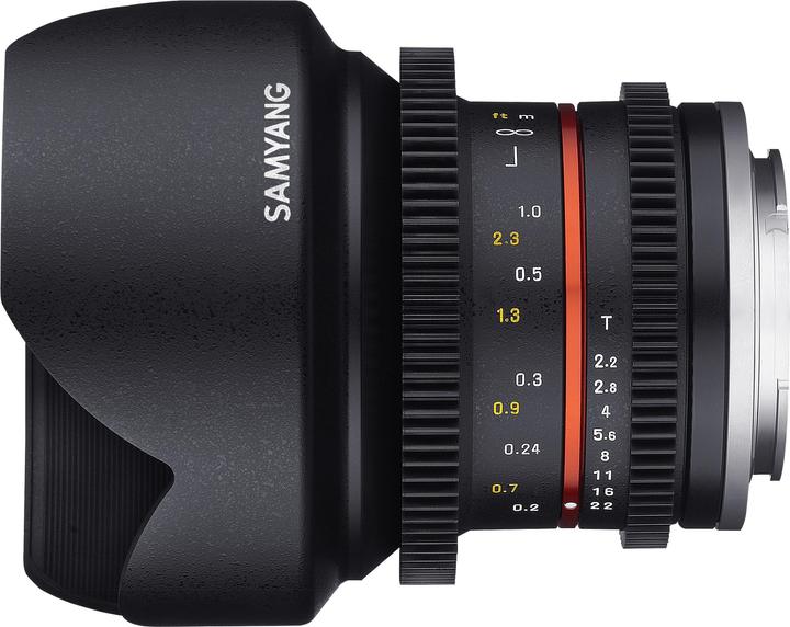 Actual product image Samyang 12mm T2.2 Cine MFT (Micro Four Thirds, APS-C / DX)