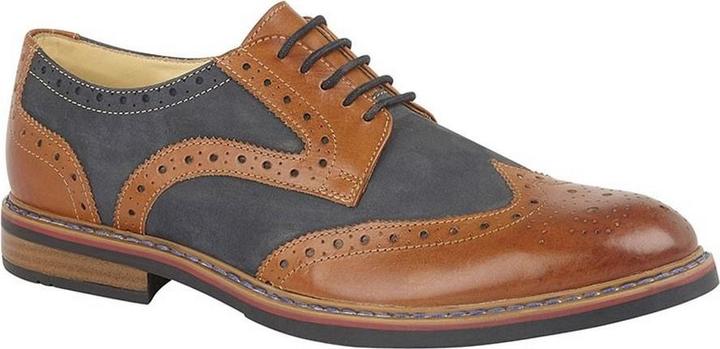 Roamers Schuhe Brogue Leder