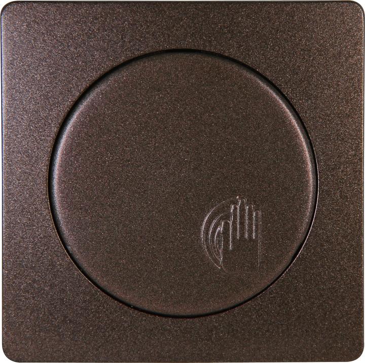 Actual product image Kopp Cover for touch dimmer Dimmat Paris rosewood-brown