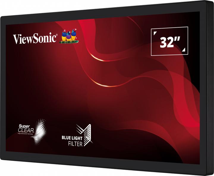 Produktbild Viewsonic TD3207 81.3cm 32Zoll 16 9 1920x1080 SuperClear VA 10points projected capacitive (1920 x 1080 Pixel, 32")
