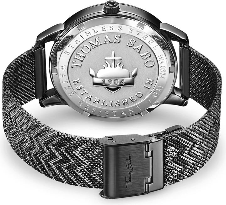 Image du produit Thomas Sabo Montre homme Spirit Cosmos boussole noire (Montre analogique, 41 mm)