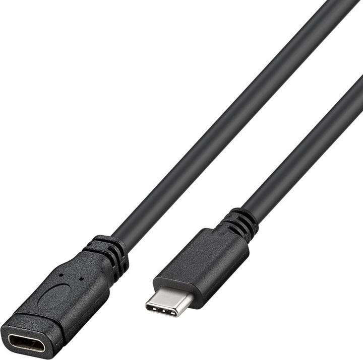 AccuCell USB-C Verlängerung USB 3.1 Generation 1 von USB-C auf USB-C (1 m, USB 3.1)