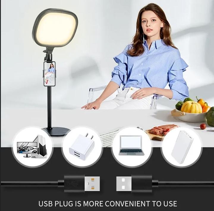 Image du produit PhoneLook Lumière selfie de table Studio (Panneaux lumineux)