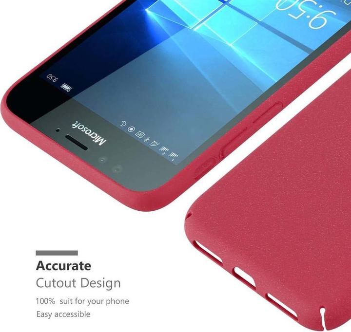 Actual product image Cadorabo Hard Cover Frosty Cover (Nokia Lumia 950 XL)