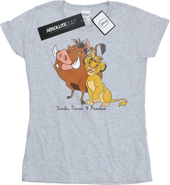 Produktbild Disney Classic Simba Timon And Pumbaa TShirt (XXL)