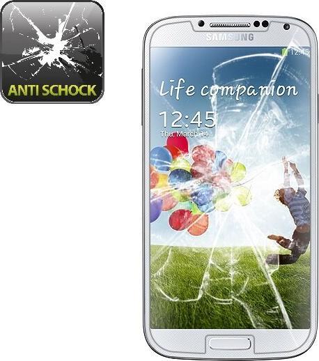 Actual product image Protectorking 2x Panzerfolie Anti-Shock HD Klar (2 Piece, Samsung Galaxy S4)