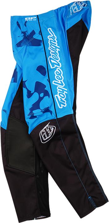 Troy Lee Designs GP Pro Pant, Blotted, bright blue, youth 22 (22)
