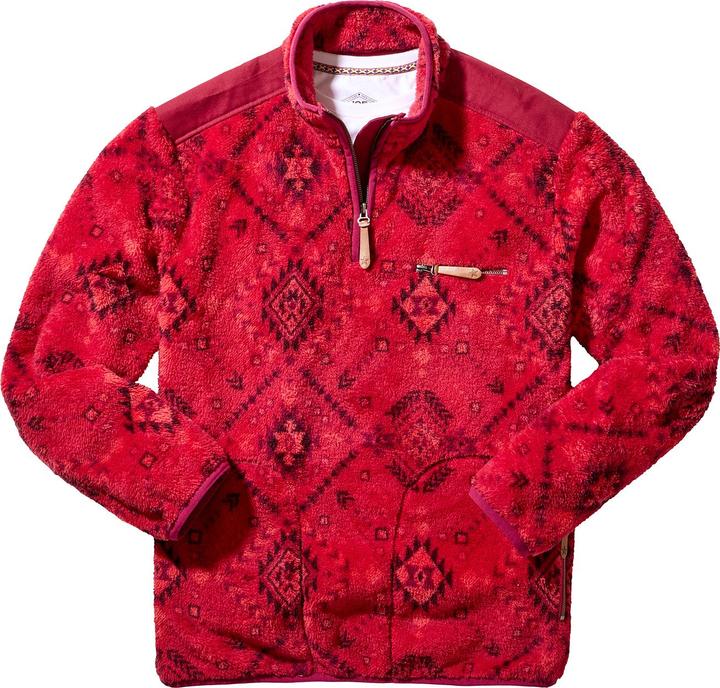 Joe Browns Bold Aztec Print 1/4 Zip Fleece