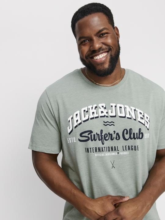 Image du produit Jack & Jones Jjelogo Tee Ss O-Neck 2 Col Aw24 S Pls (5XL)