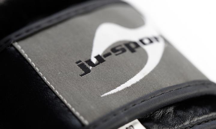 Actual product image Ju-Sports Boxing gloves black / red (12 OZ, 12)