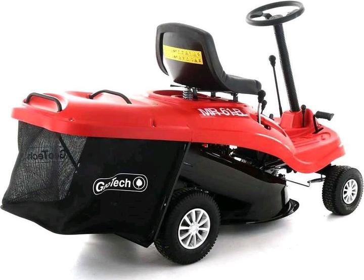Actual product image GeoTech Rider ride-on lawn mower engine 196 ccm with electric starter (Petrol)