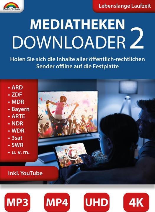 Actual product image Media Library Downloader 2 Download Code (1 User, 1 Devices/Users, unlimited)