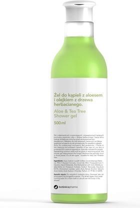 Botanicae Expressions BOTANICAPHARMA Tea Tree & Aloe Shower Gel żel do kąpieli Aloes i Olejek z Drzewa Herbacianego (500 ml)