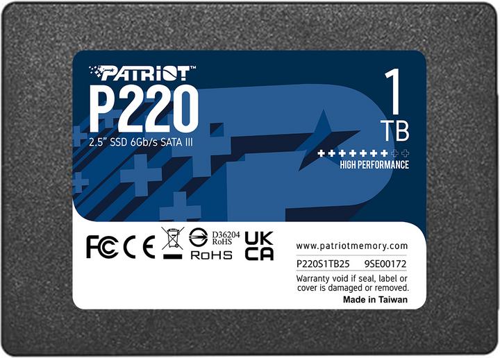 Patriot P220 (1000 GB, 2.5")