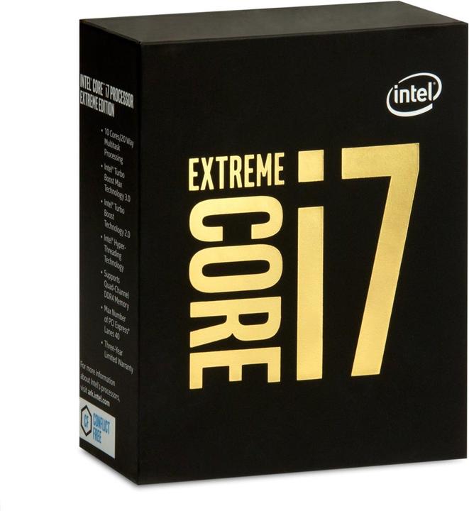 Intel Core i7 6950X (LGA 2011-v3, 3 GHz, 10 -Core)