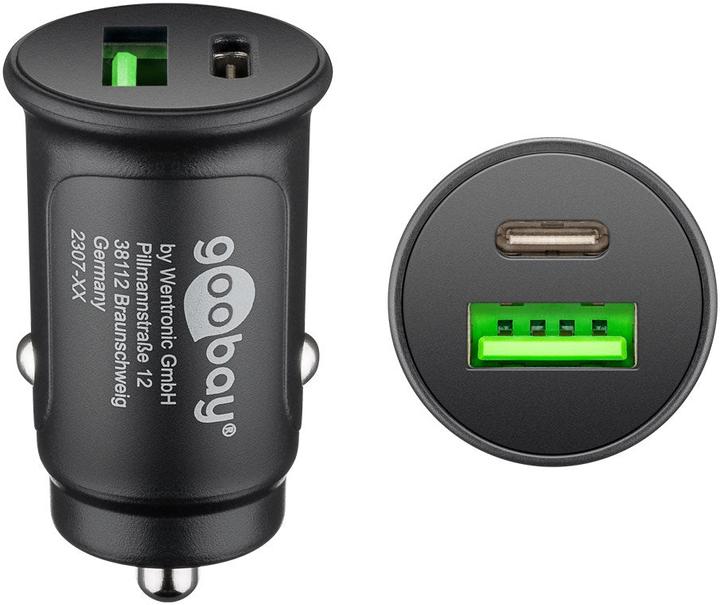 Goobay Auto Schnellladegerät USB-C kompakt