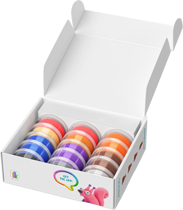 Actual product image Tomy Hey Clay Forest Animals Large Set (15 tins+tools)