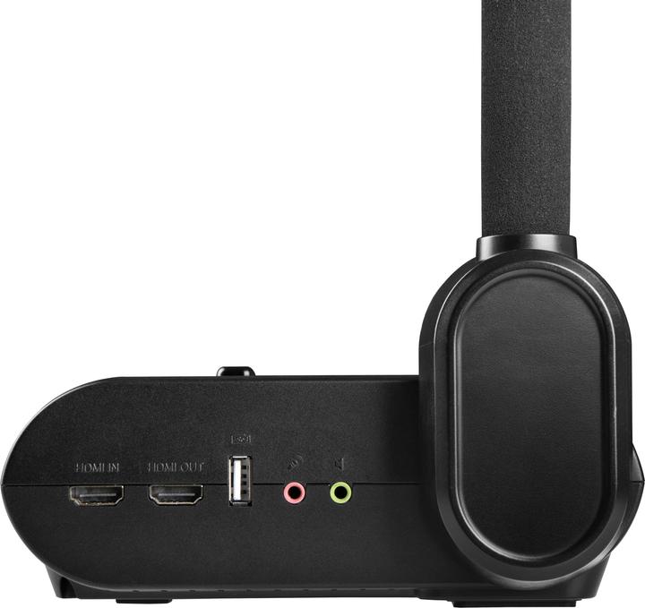 Produktbild AVerMedia F17+ Dokumentenkamera 13MP 4K 60FPS 23X zoom with VGA HDMI & USB flex arm (4K, A3)