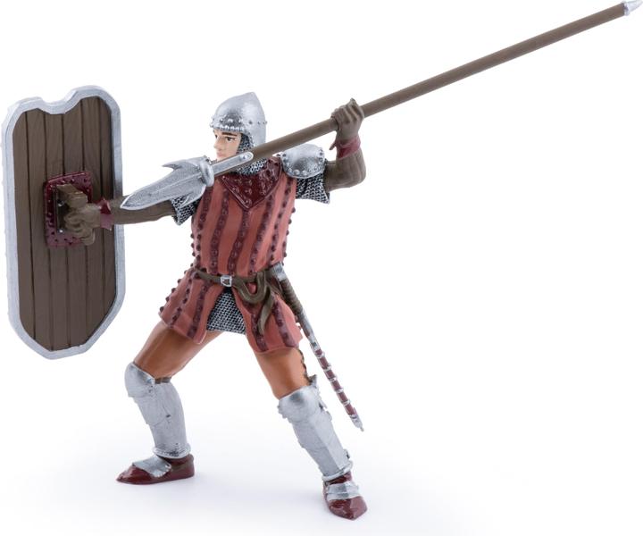 Actual product image Papo Knight with throwing spear